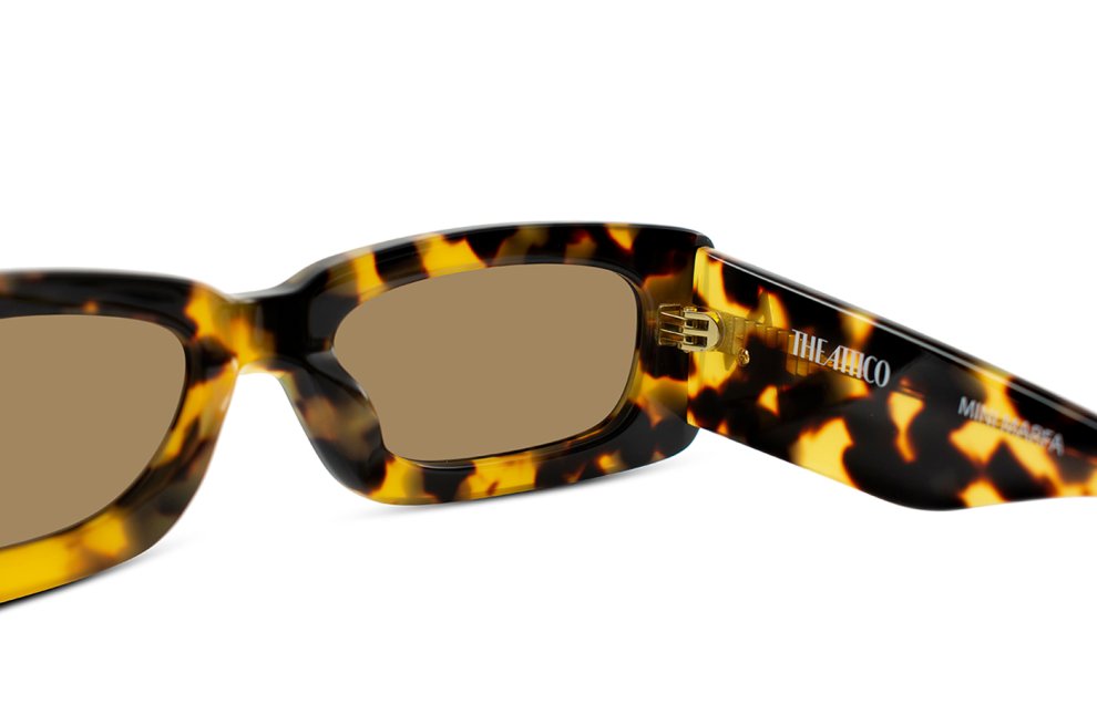 サングラス THE ATTICO Woman Sunglasses Brown ATTICO3C21SUN C21 THE ATTICO: Glasses women - Brown | The Attico sunglasses